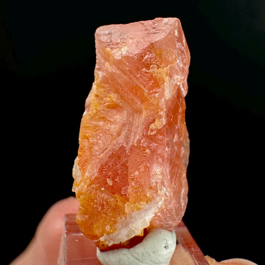 Rhodochrosite | pink crystal, mineral specimen from Pakistan