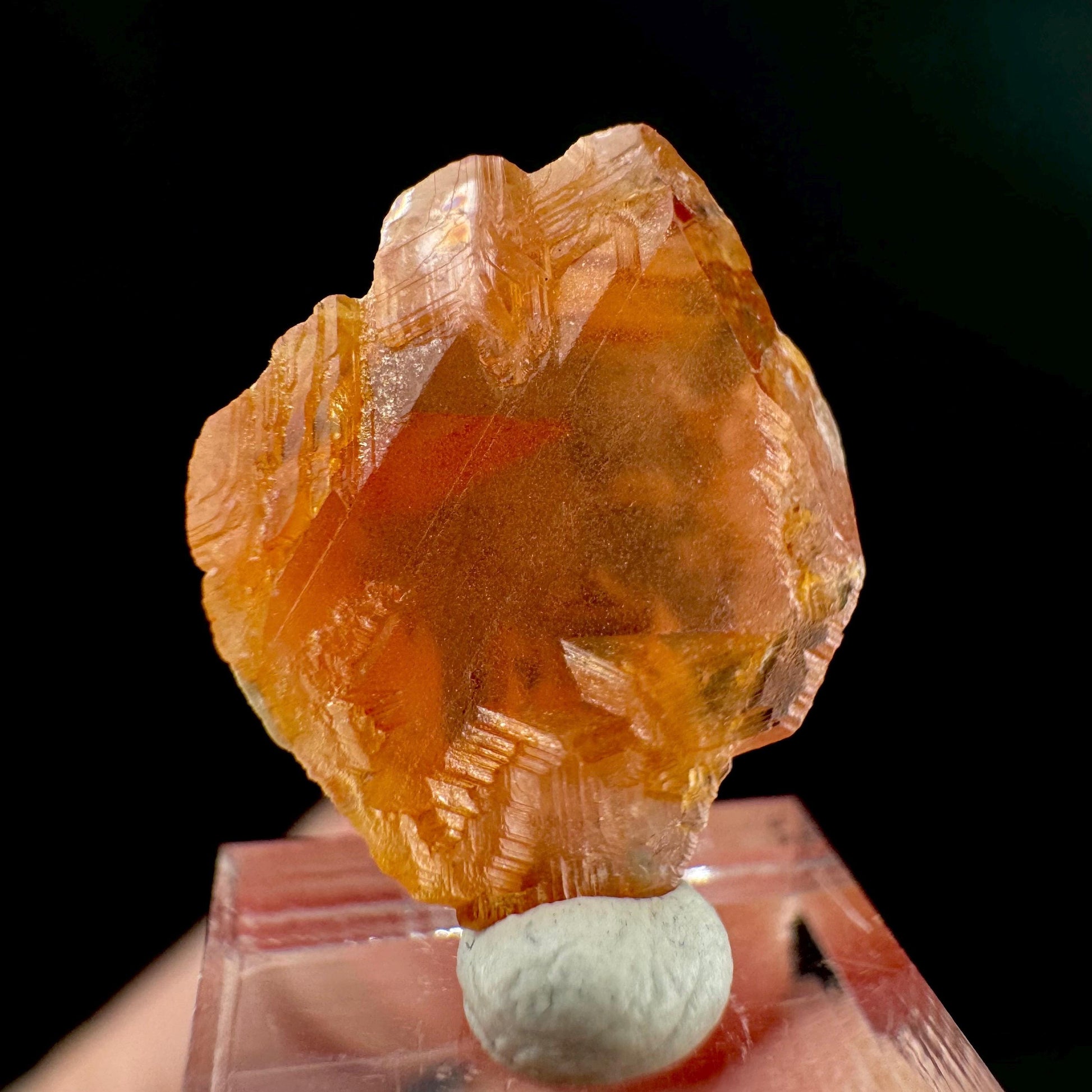 Rhodochrosite | pink crystal, mineral specimen from Pakistan