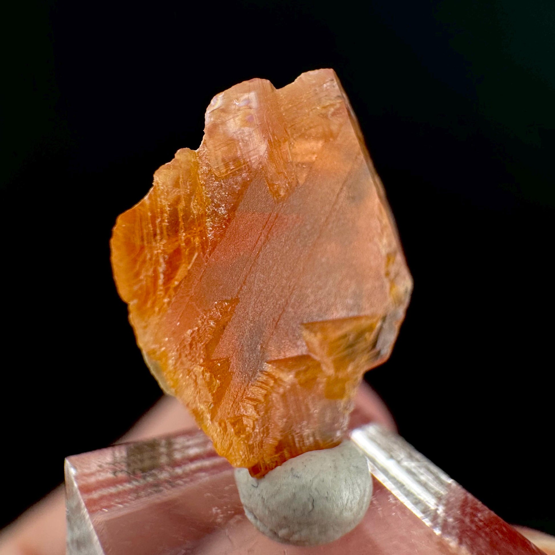 Rhodochrosite | pink crystal, mineral specimen from Pakistan