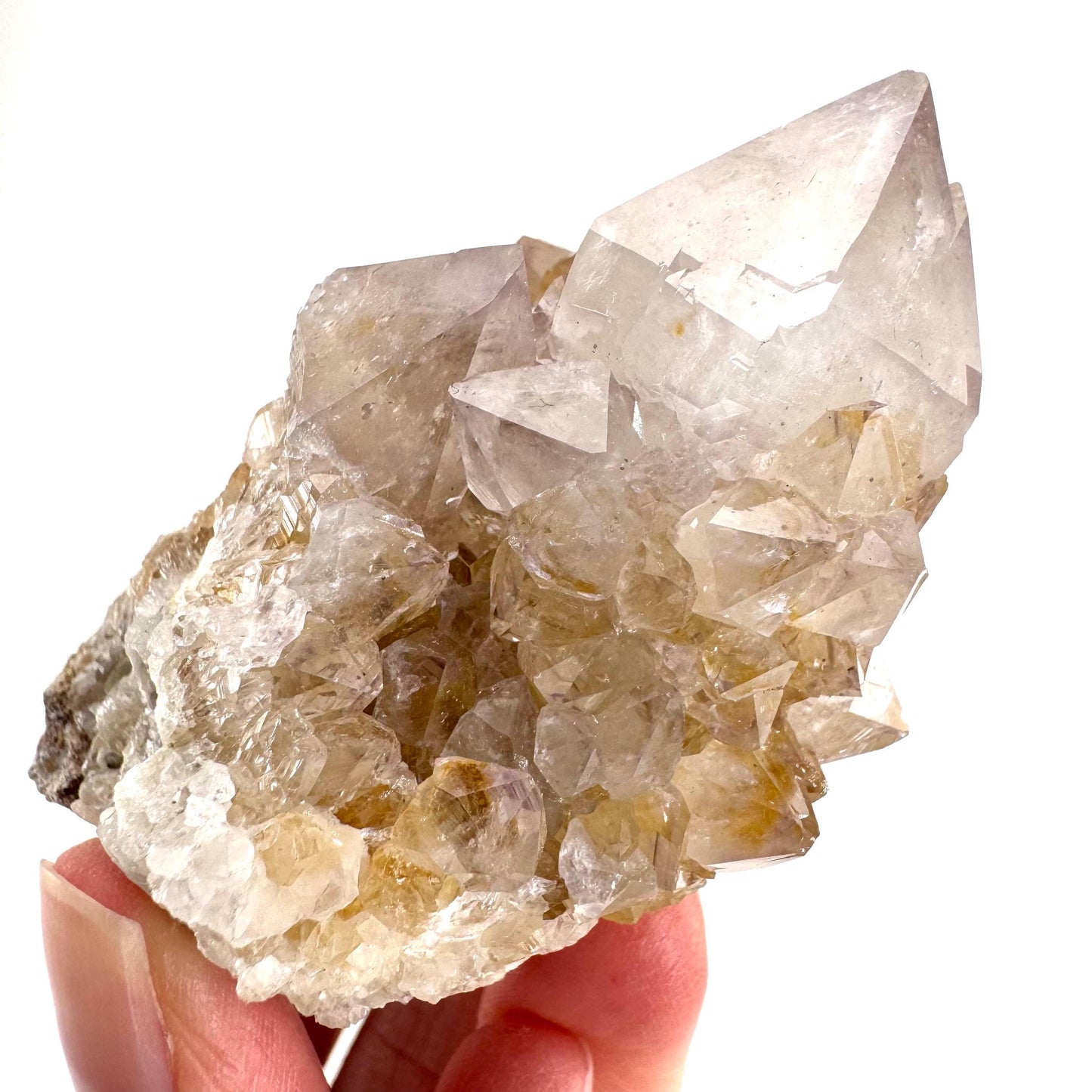 Spirit Quartz Cluster | Cactus Quartz Crystal from South Africa