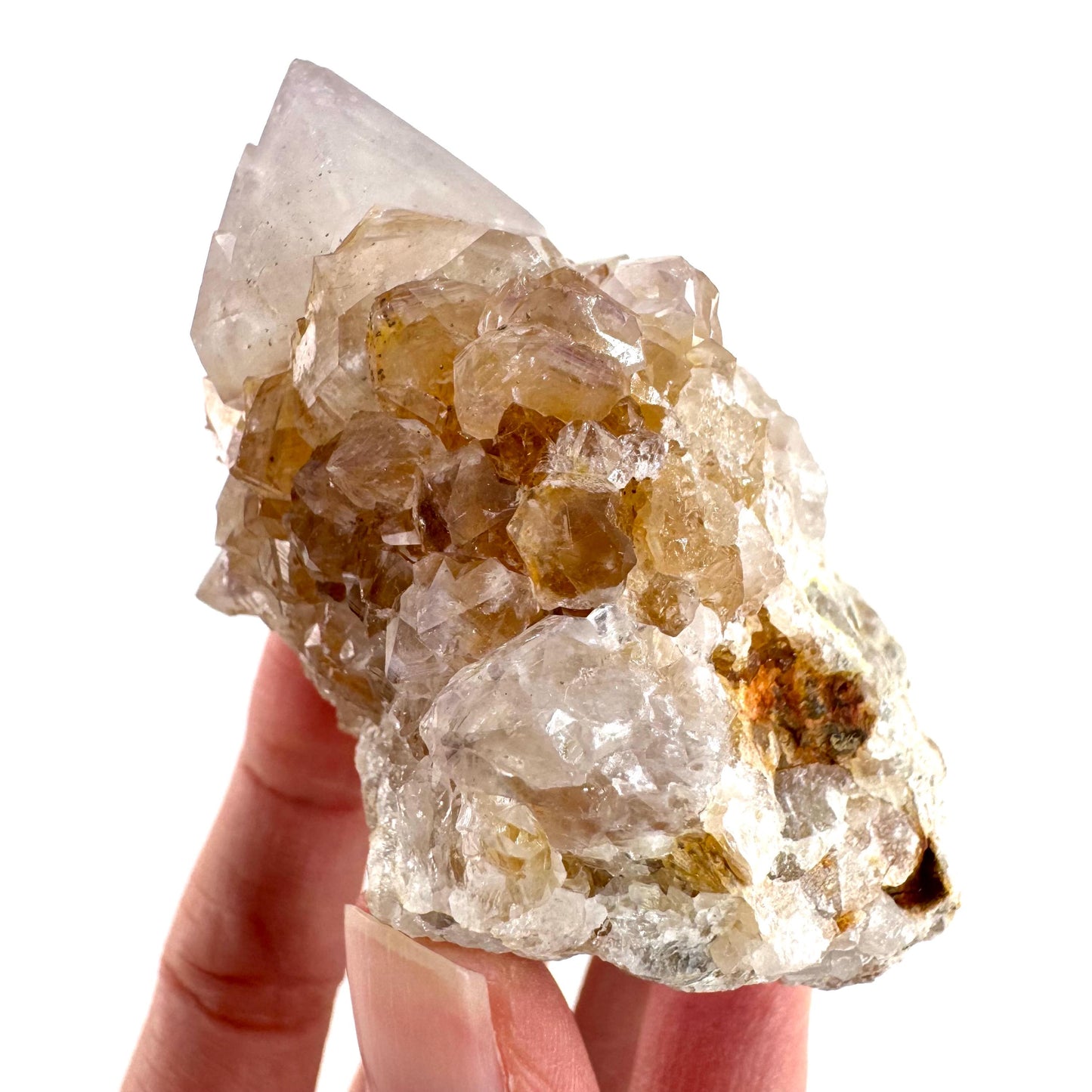 Spirit Quartz Cluster | Cactus Quartz Crystal from South Africa