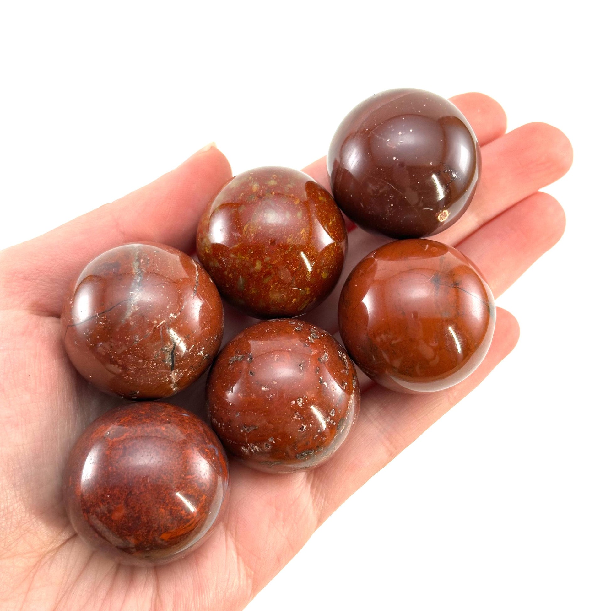 Red Jasper Sphere | Polished Crystal Ball