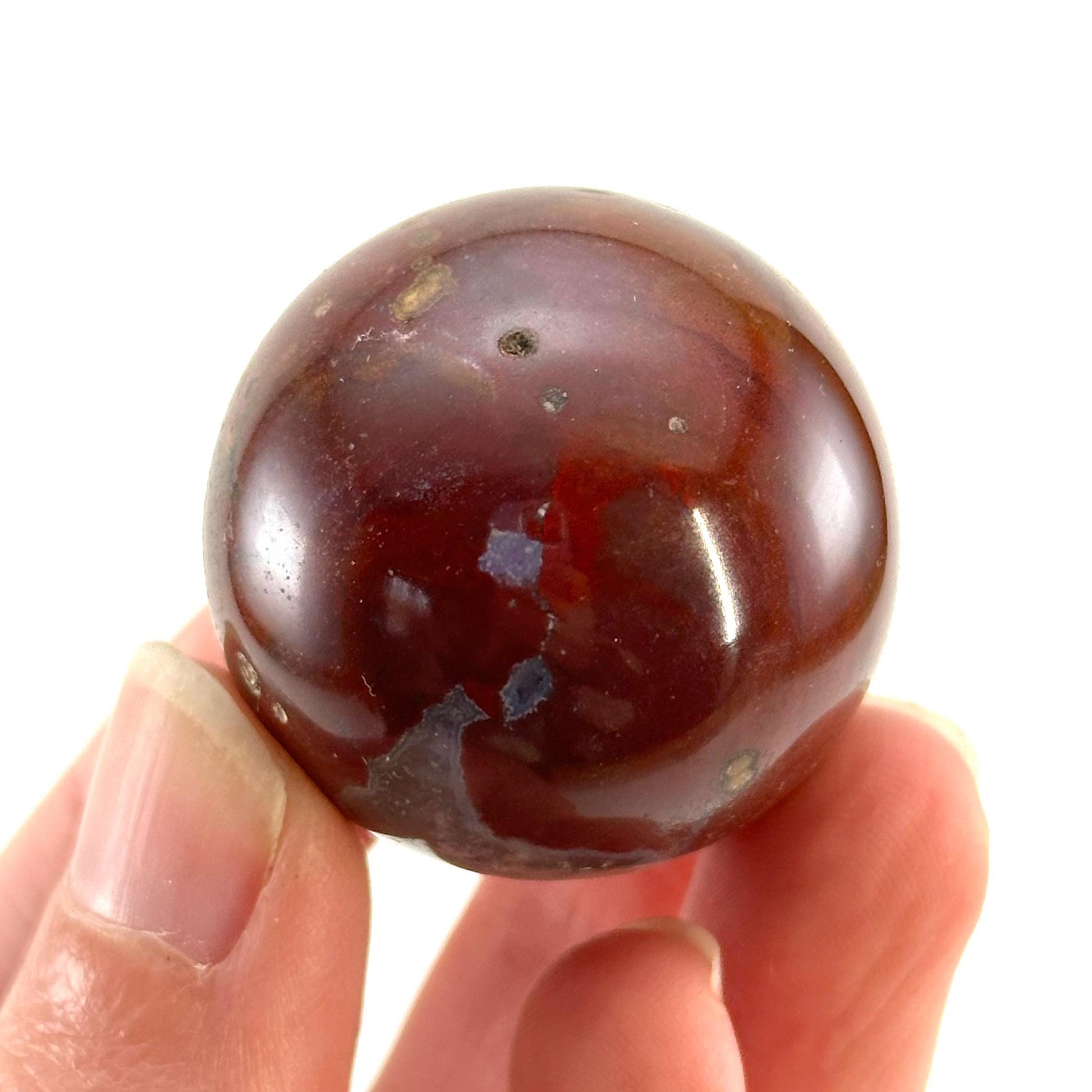 Red Jasper Sphere | Polished Crystal Ball