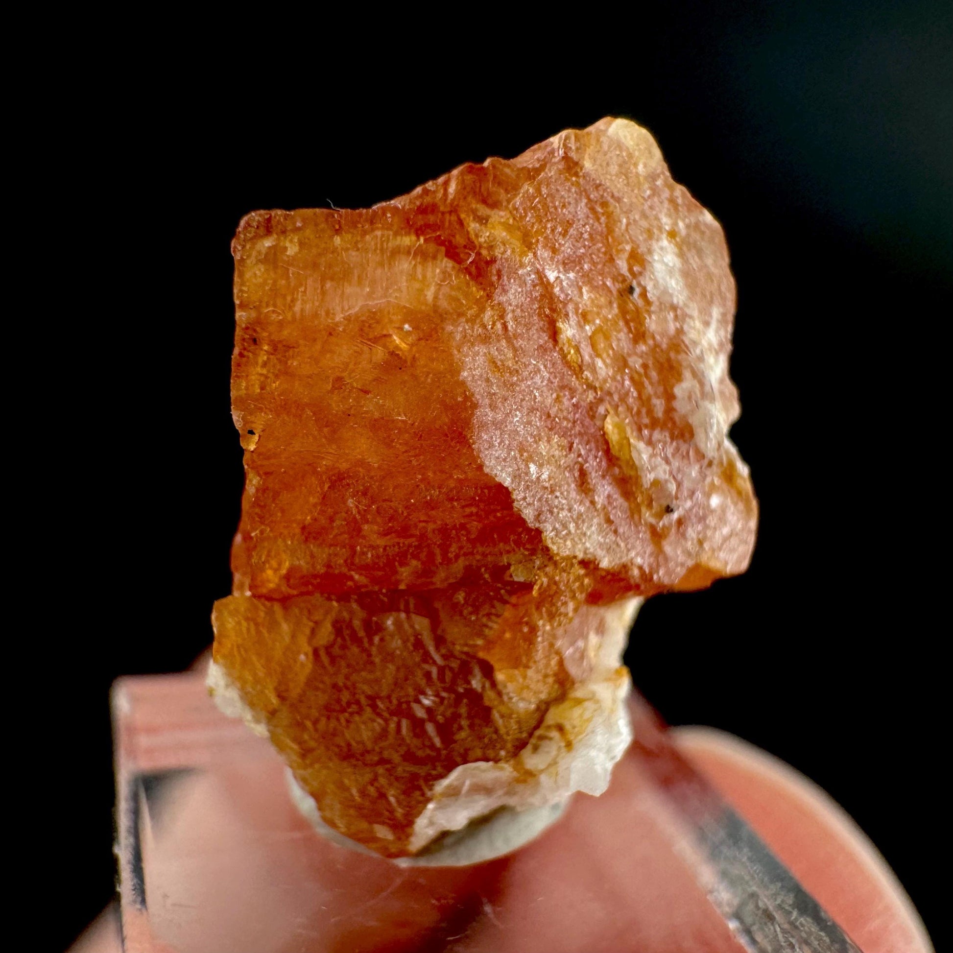 Rhodochrosite | pink crystal, mineral specimen from Pakistan