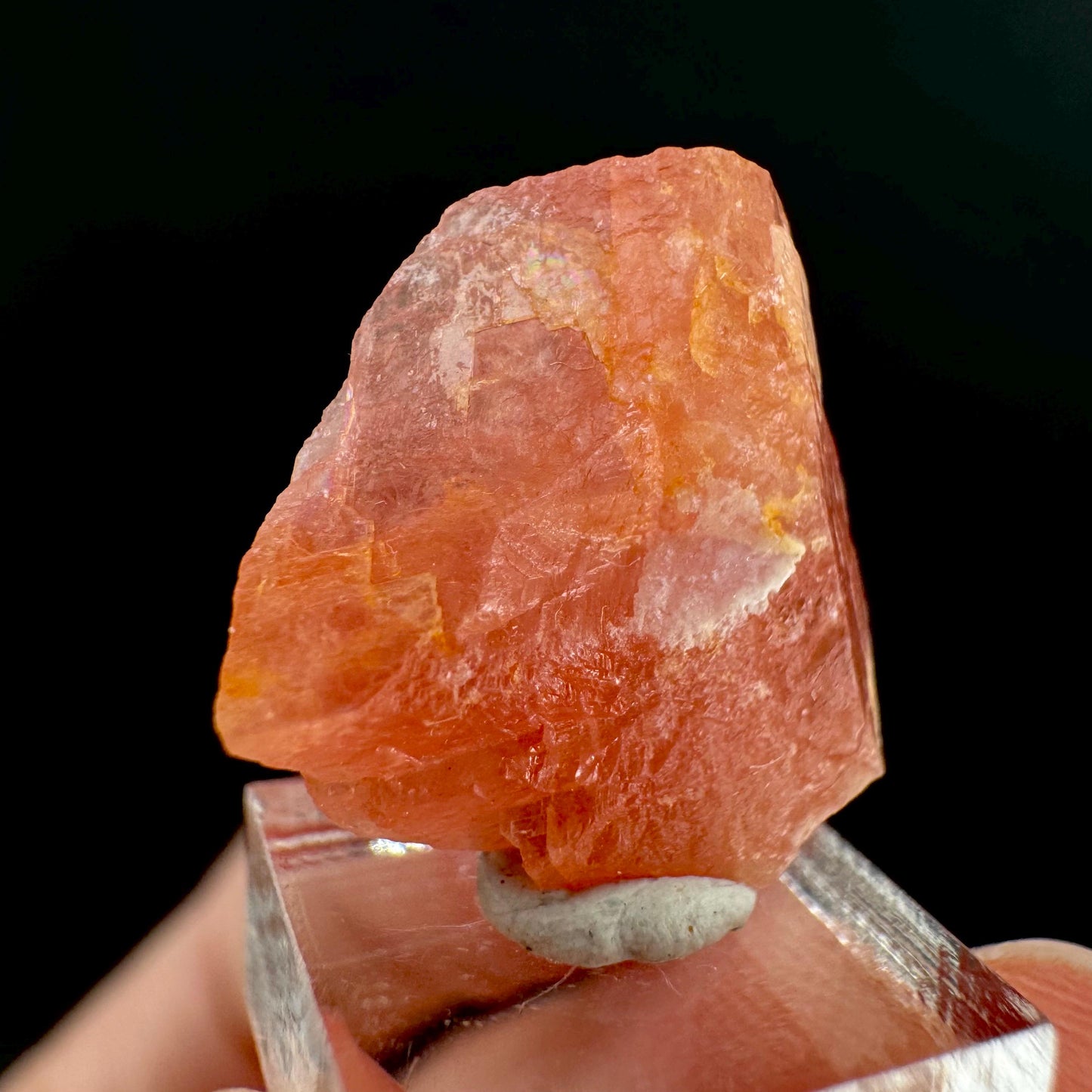 Rhodochrosite | pink crystal, mineral specimen from Pakistan
