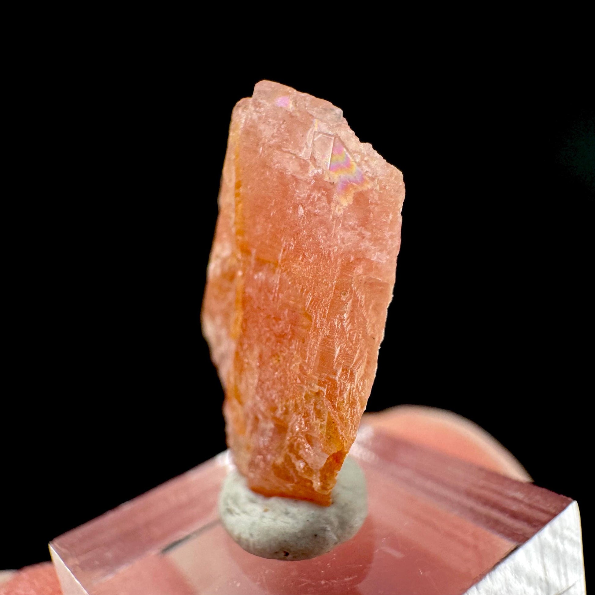Rhodochrosite | pink crystal, mineral specimen from Pakistan