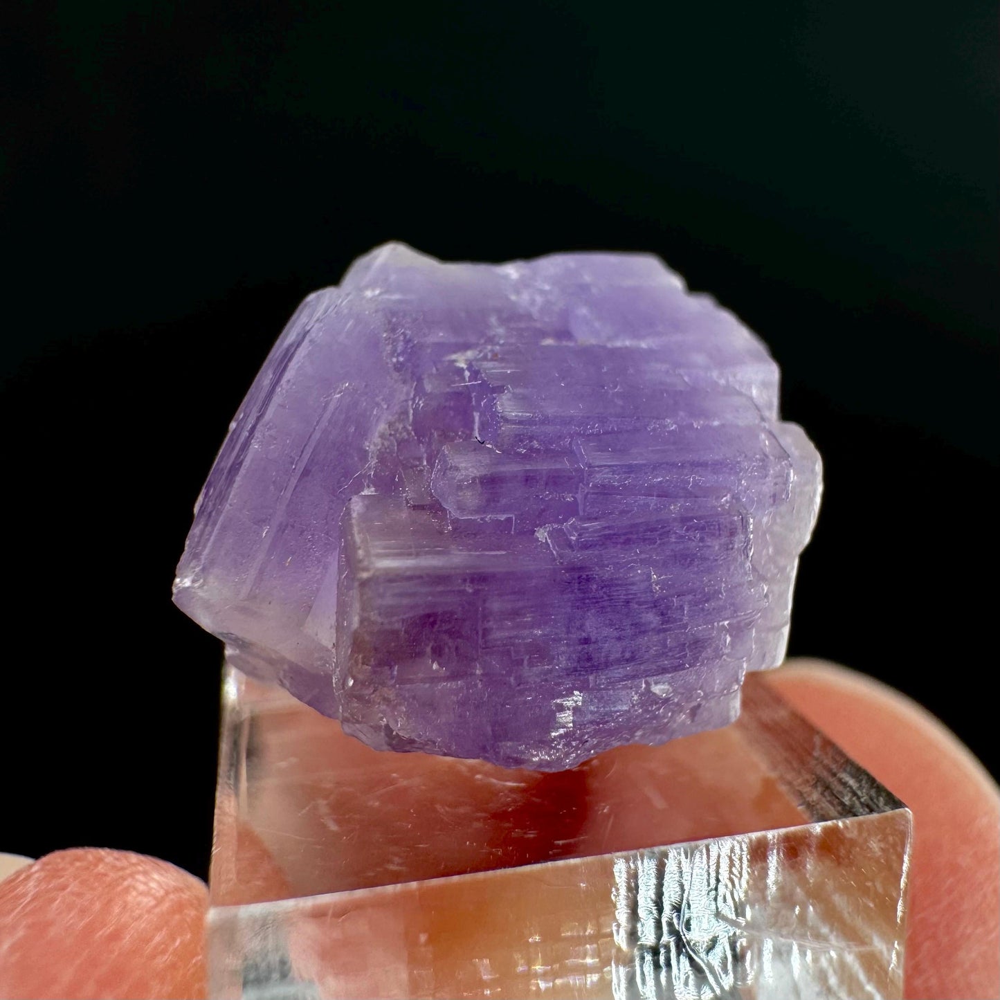 Purple Fluorapatite | natural crystal, rare mineral specimen from Afghanistan