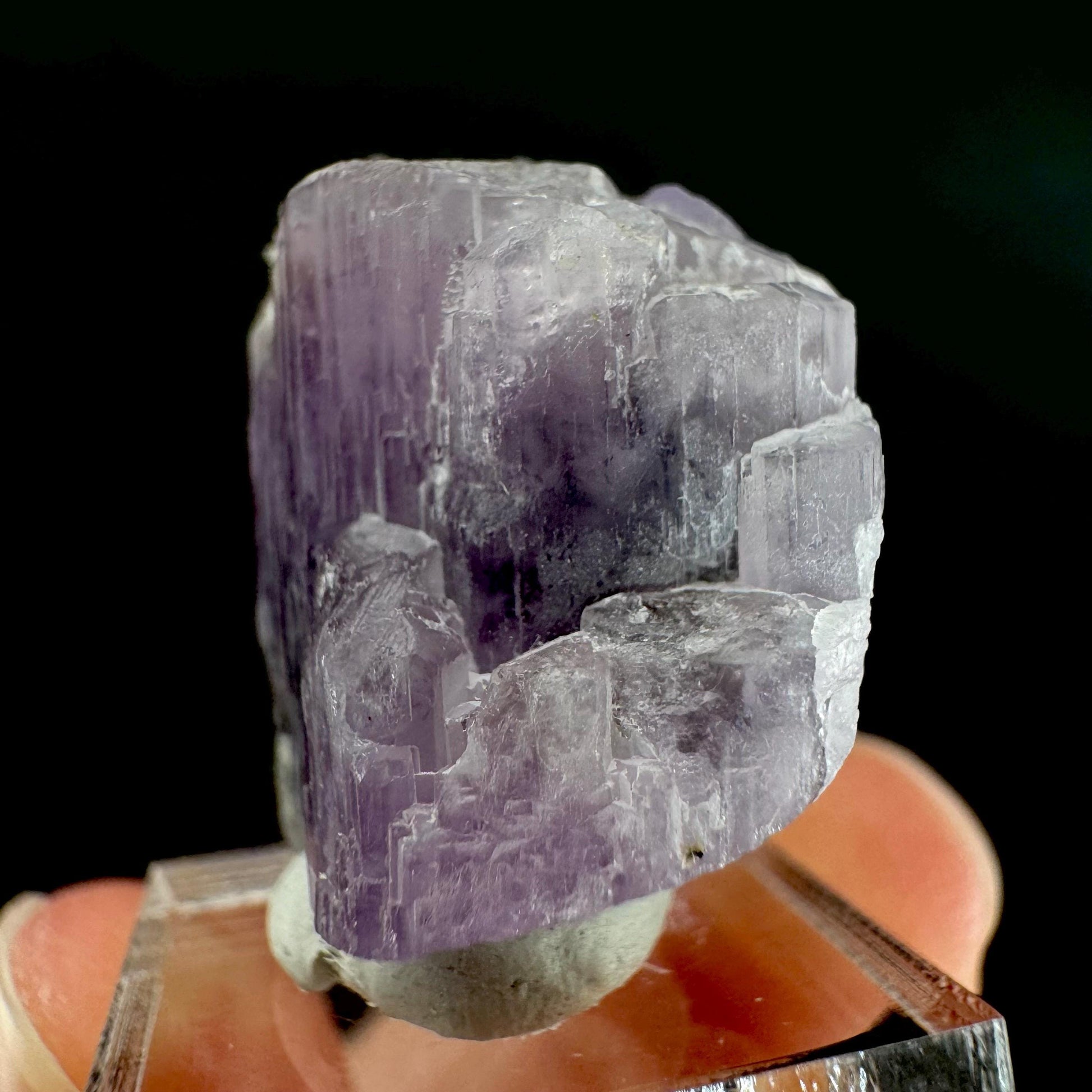 Purple Fluorapatite | natural crystal, rare mineral specimen from Afghanistan