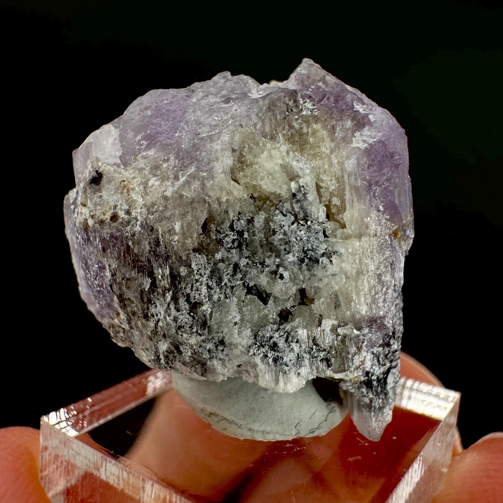 Purple Fluorapatite | natural crystal, rare mineral specimen from Afghanistan