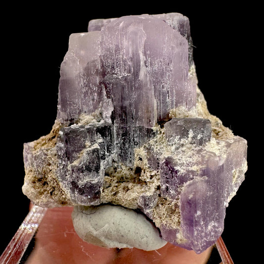 Purple Fluorapatite | natural crystal, rare mineral specimen from Afghanistan