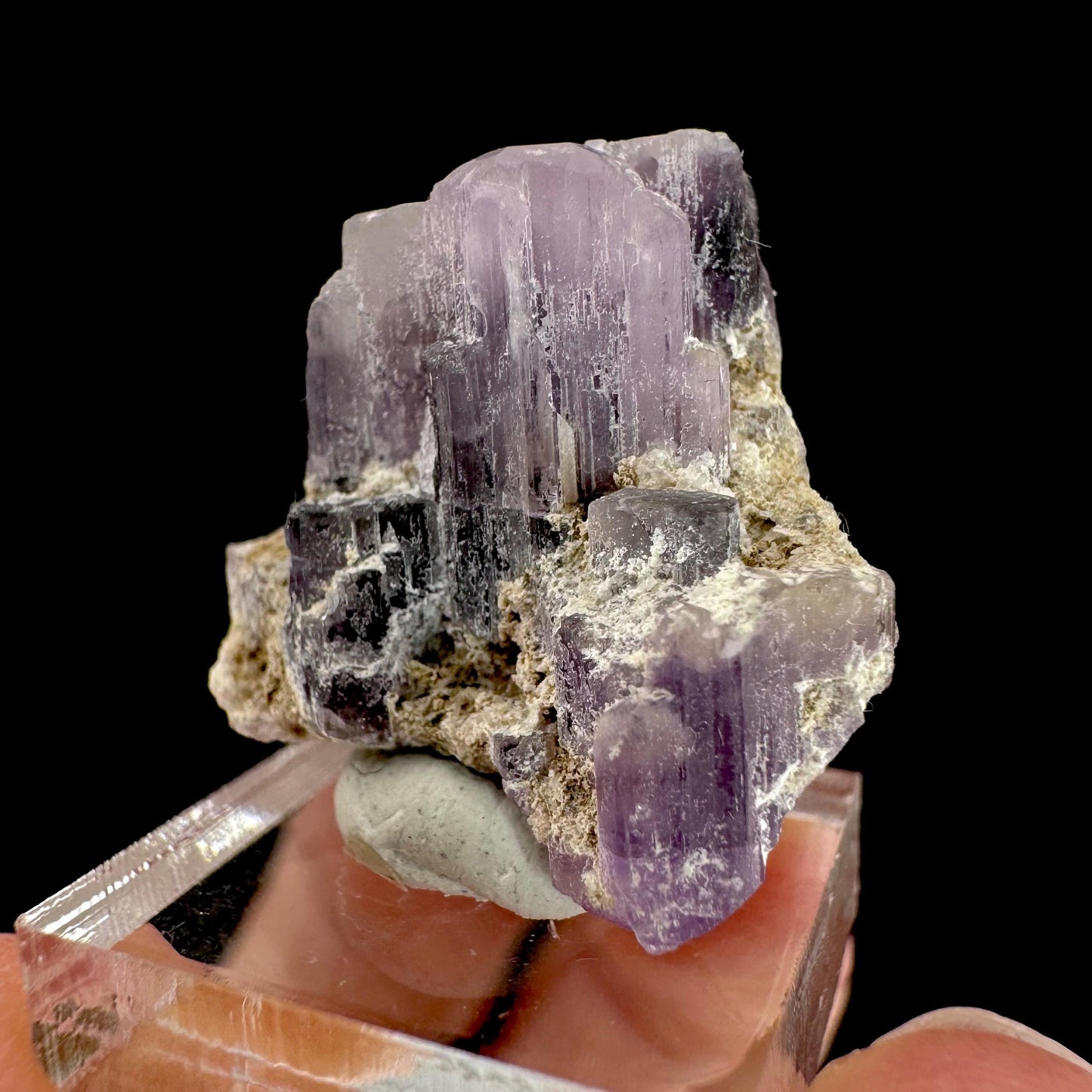 Purple Fluorapatite | natural crystal, rare mineral specimen from Afghanistan