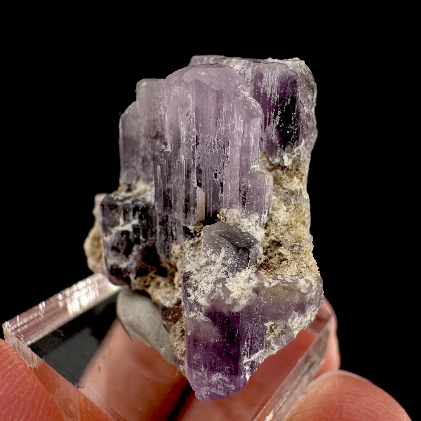 Purple Fluorapatite | natural crystal, rare mineral specimen from Afghanistan