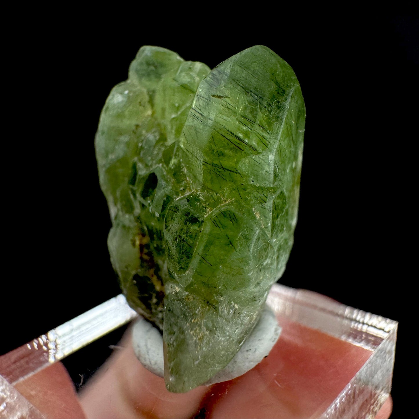 Peridot | natural terminated crystal, mineral specimen from Pakistan