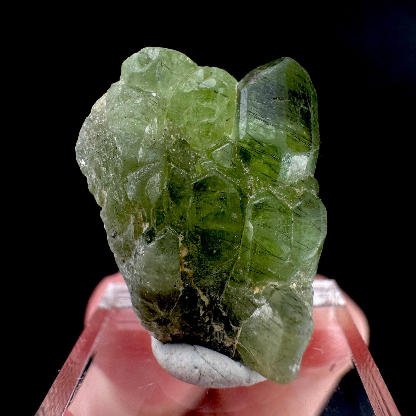 Peridot | natural terminated crystal, mineral specimen from Pakistan