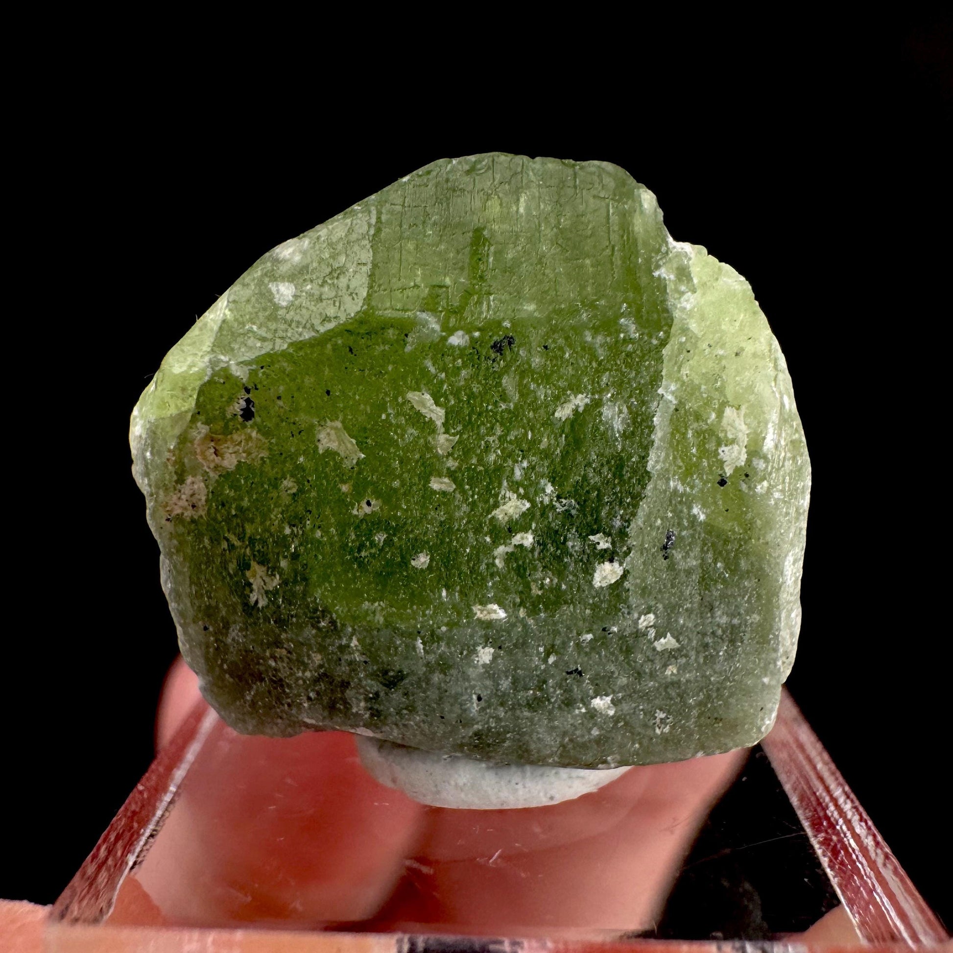 Peridot | natural terminated crystal, mineral specimen from Pakistan