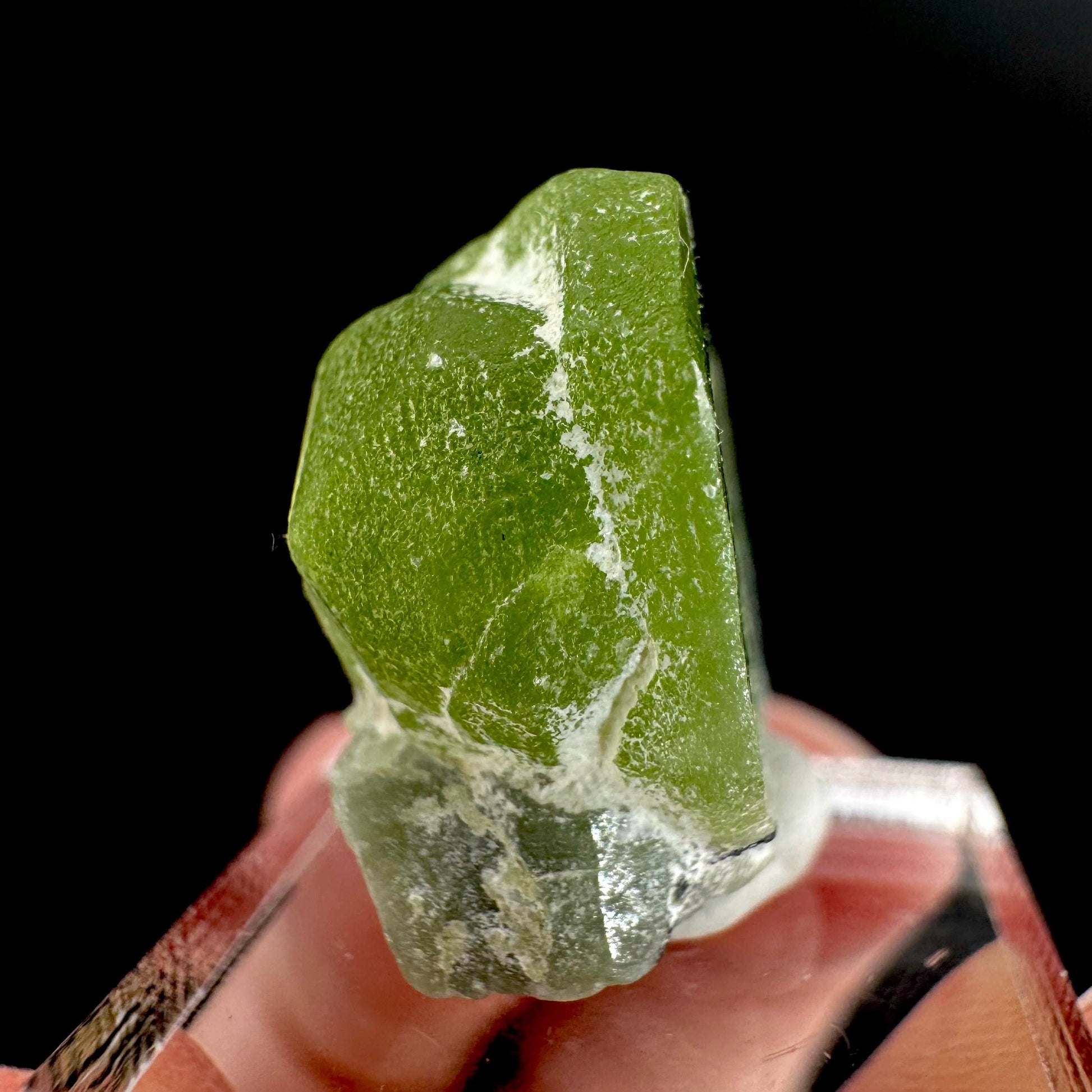 Peridot | natural terminated crystal, mineral specimen from Pakistan