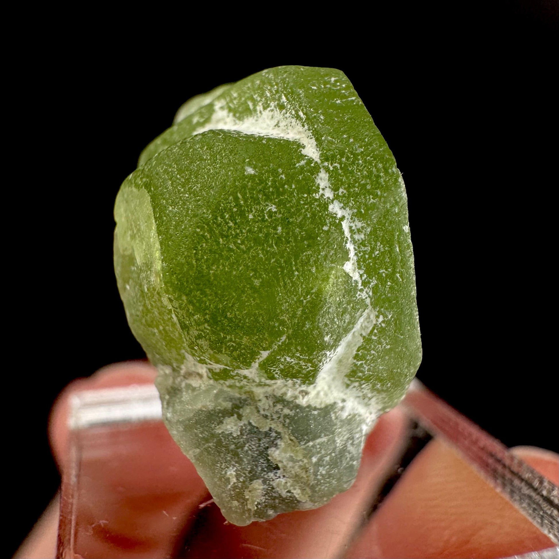 Peridot | natural terminated crystal, mineral specimen from Pakistan