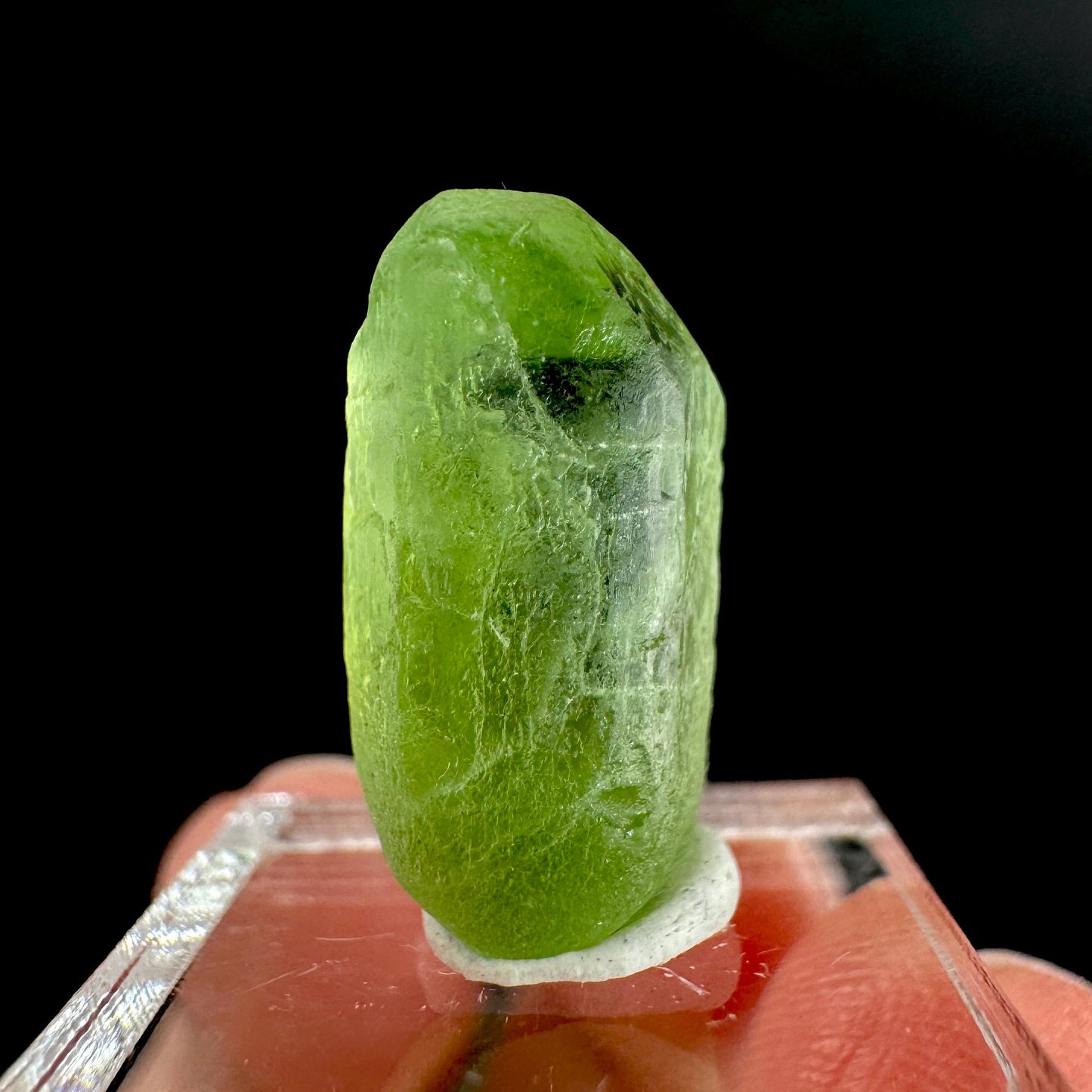 Peridot | natural terminated crystal, mineral specimen from Pakistan