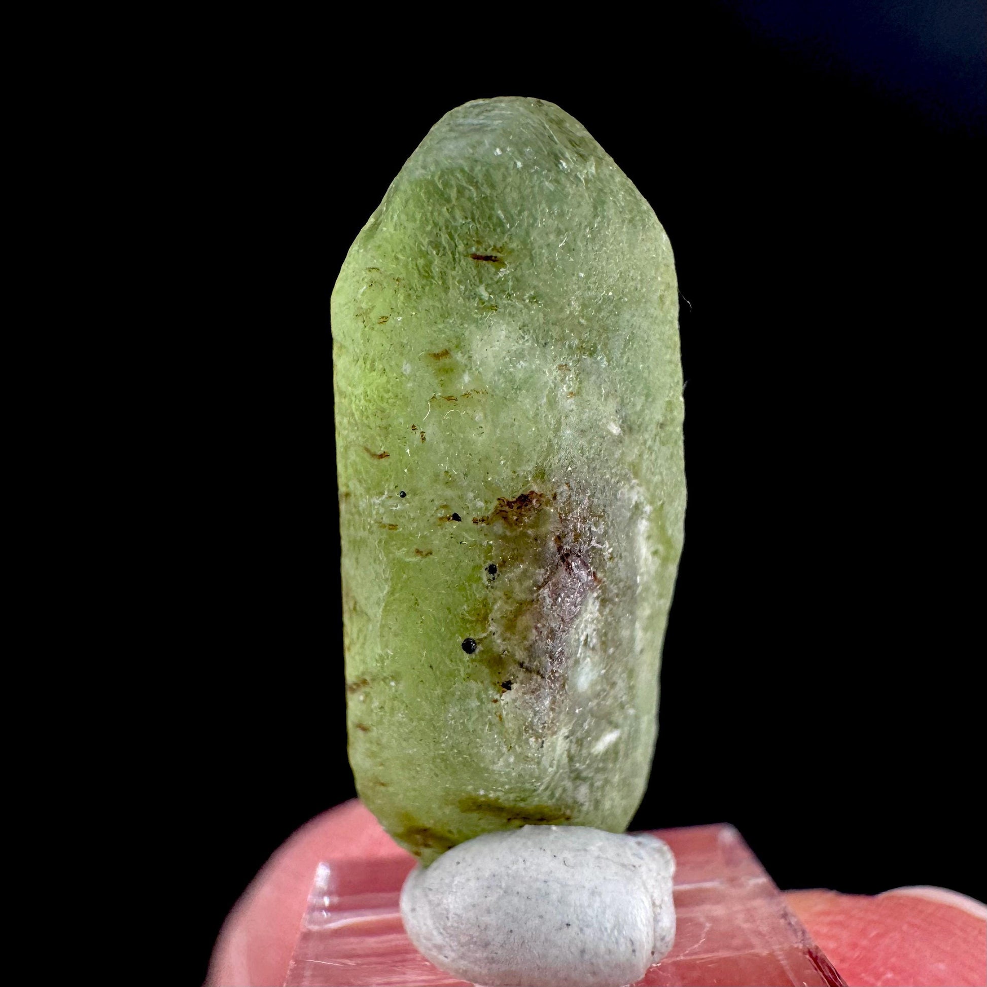 Peridot | natural terminated crystal, mineral specimen from Pakistan