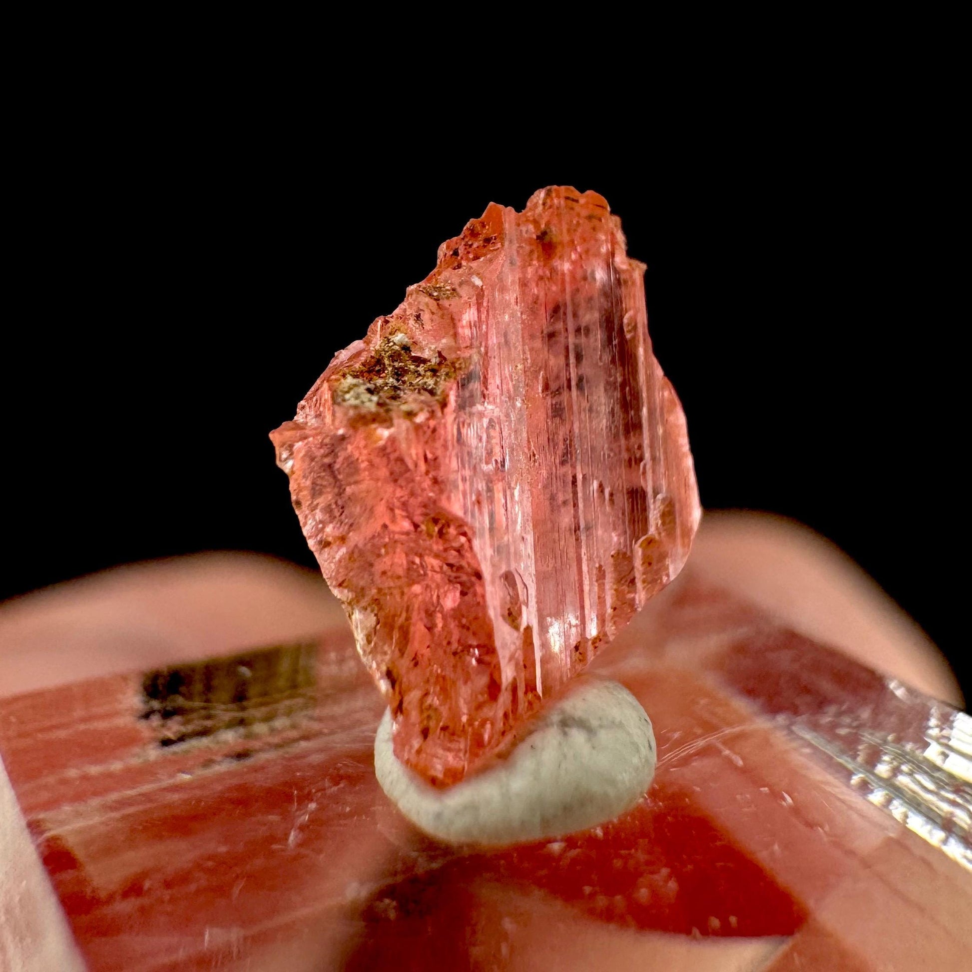 Vayrynenite | Pink crystal, rare mineral specimen from Pakistan