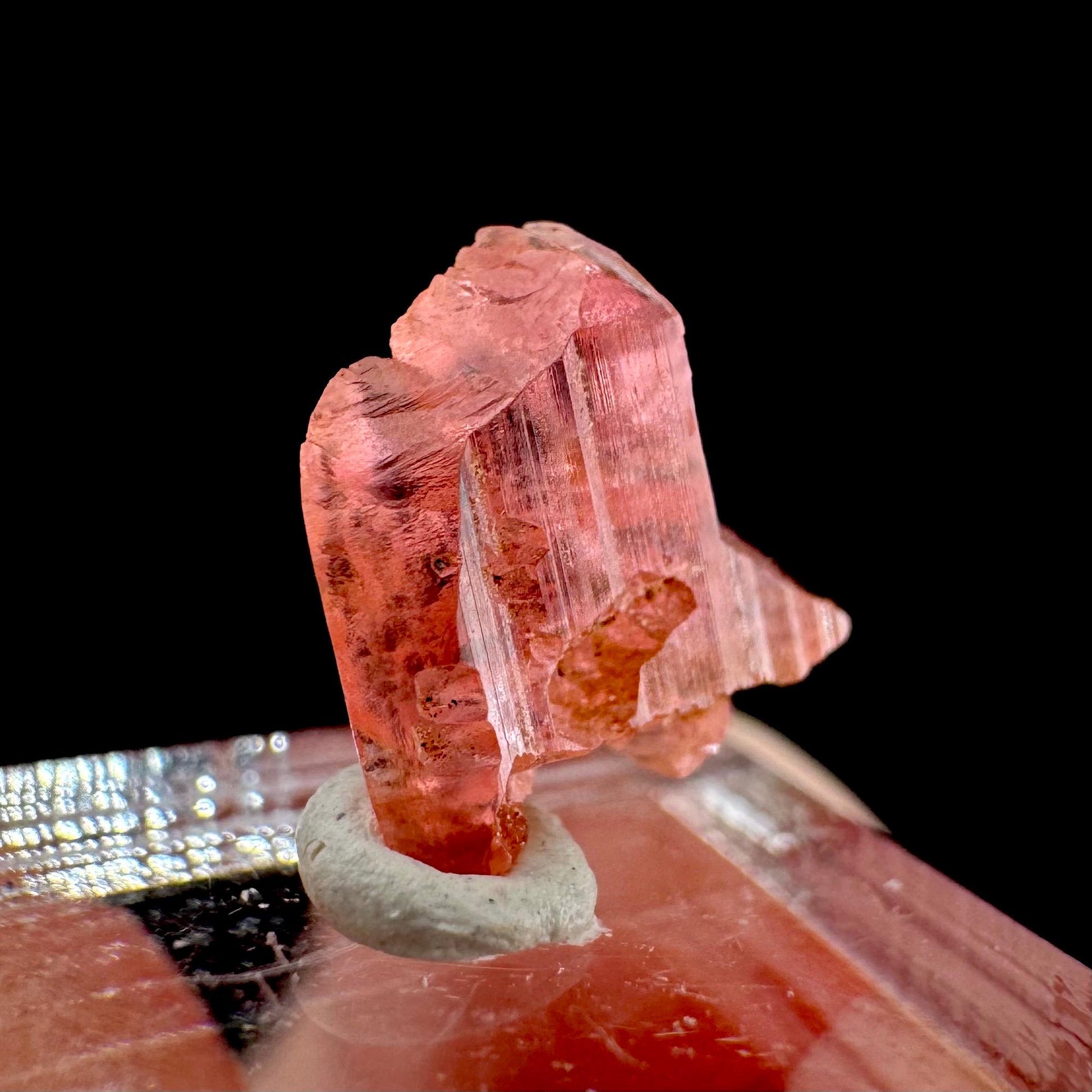 Vayrynenite | Pink crystal, rare mineral specimen from Pakistan