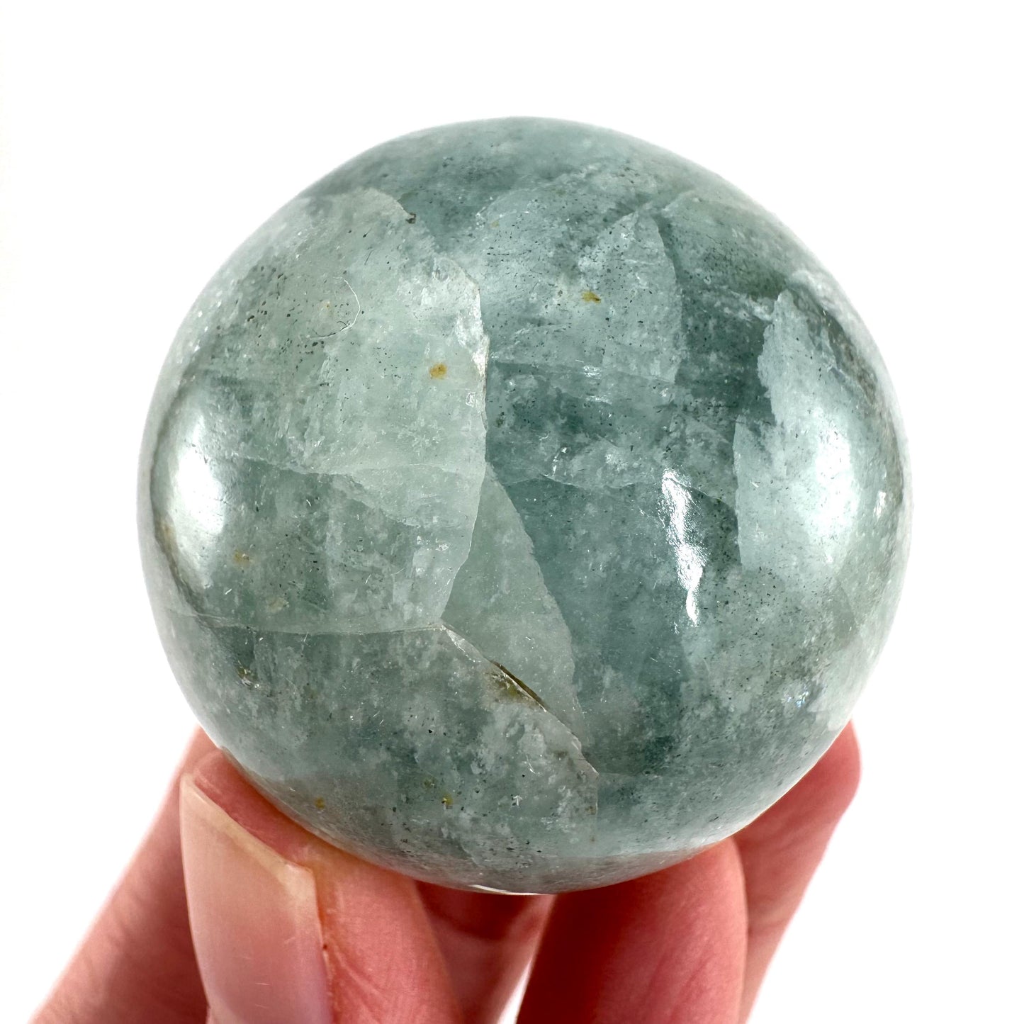 Aquamarine Sphere | Polished Crystal Ball