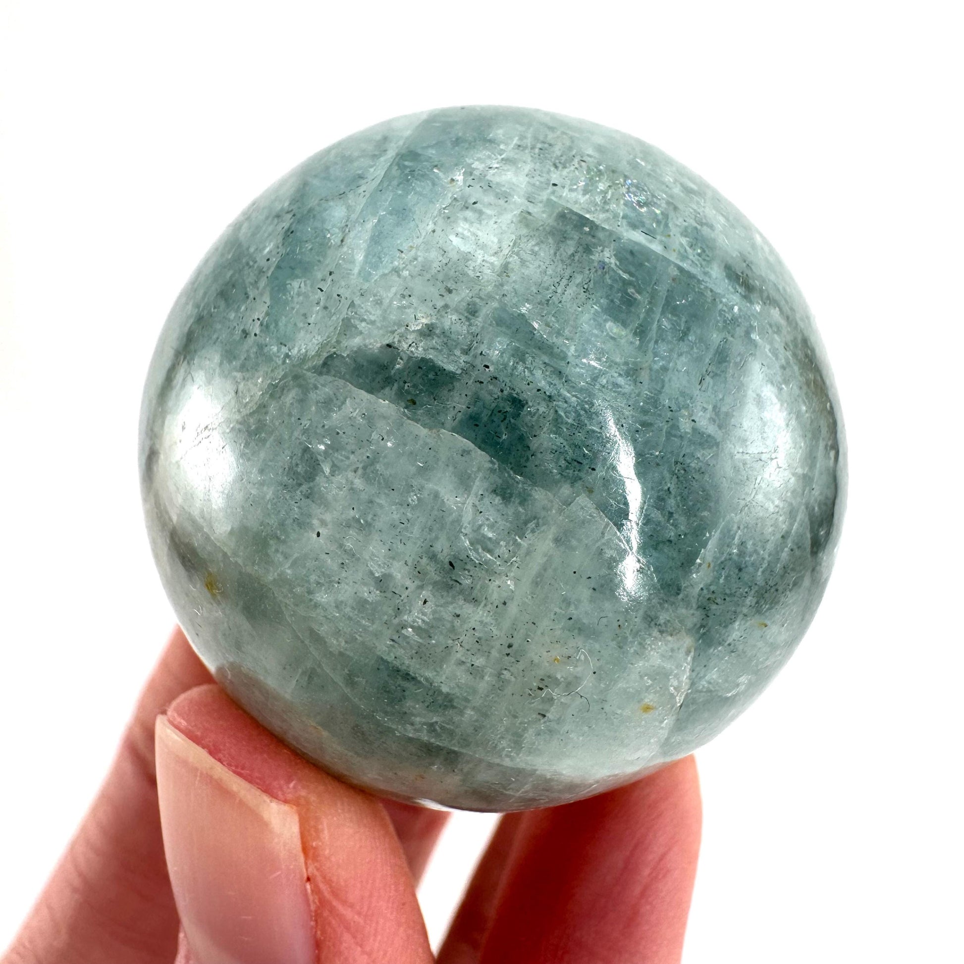 Aquamarine Sphere | Polished Crystal Ball