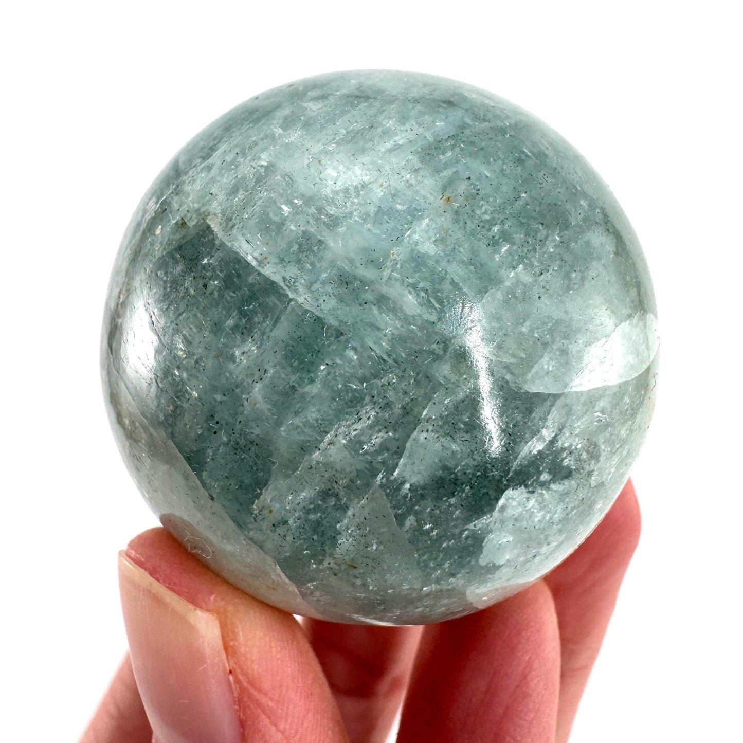 Aquamarine Sphere | Polished Crystal Ball