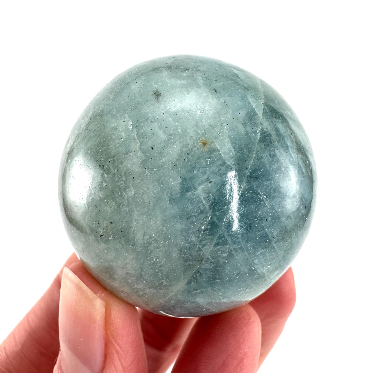 Aquamarine Sphere | Polished Crystal Ball
