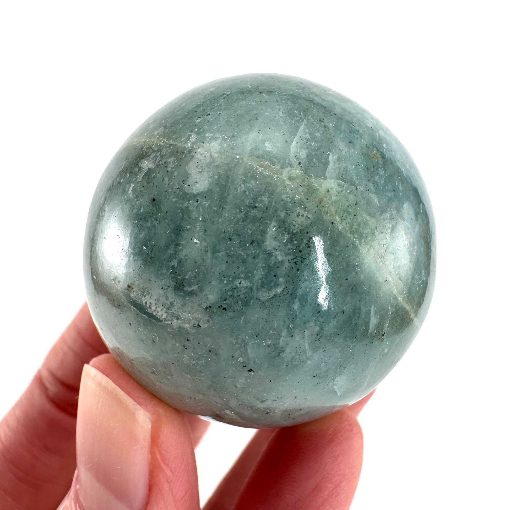 Aquamarine Sphere | Polished Crystal Ball
