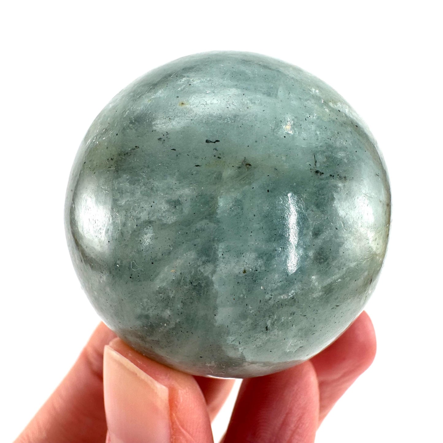 Aquamarine Sphere | Polished Crystal Ball