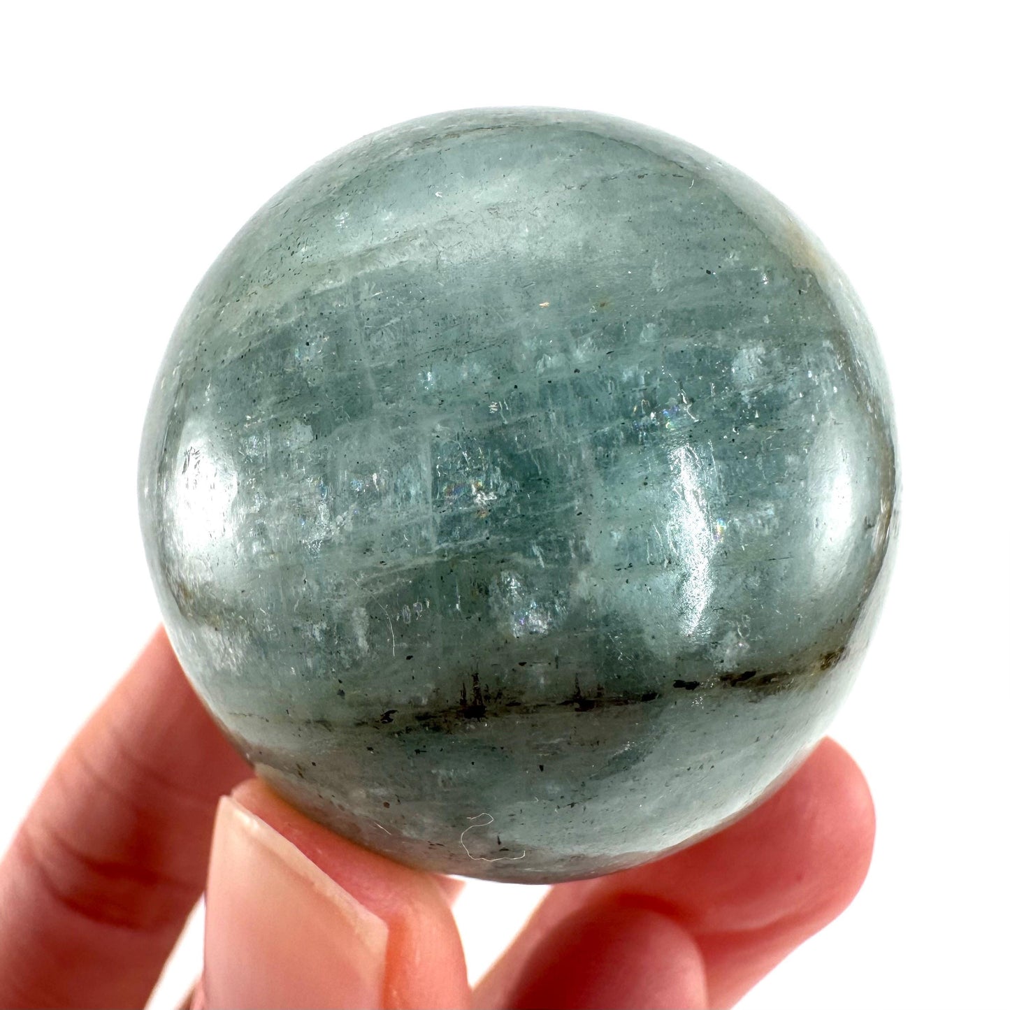 Aquamarine Sphere | Polished Crystal Ball