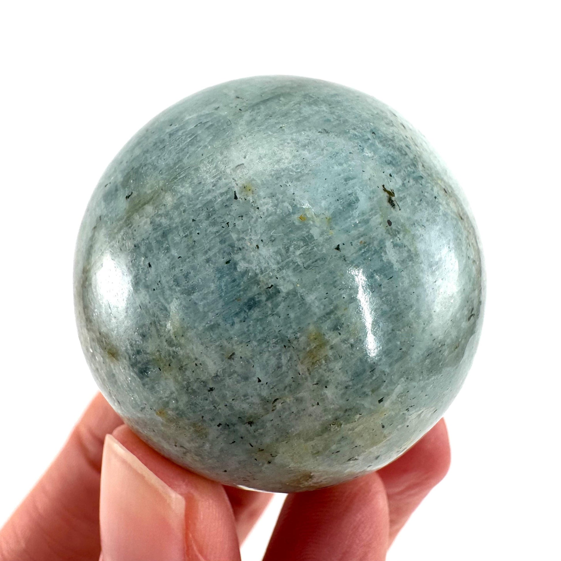 Aquamarine Sphere | Polished Crystal Ball