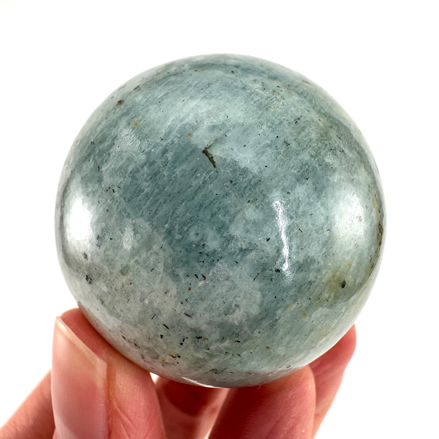 Aquamarine Sphere | Polished Crystal Ball