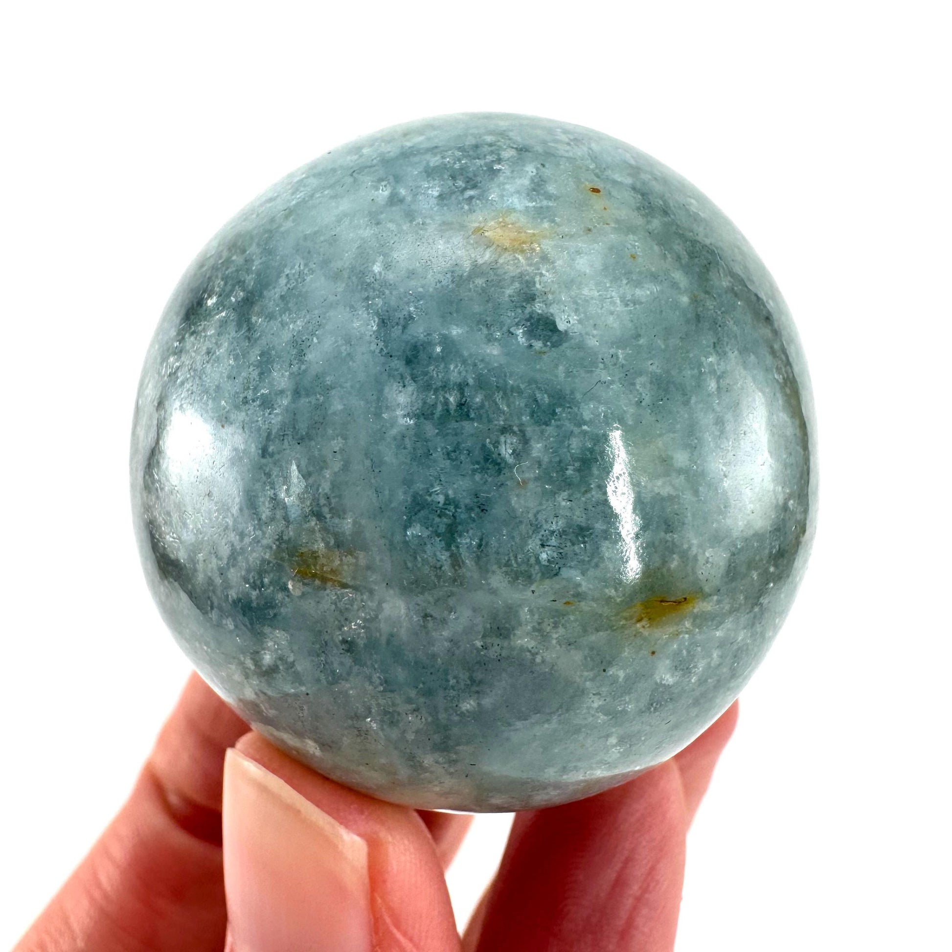Aquamarine Sphere | Polished Crystal Ball
