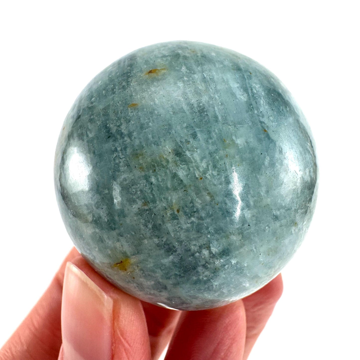 Aquamarine Sphere | Polished Crystal Ball