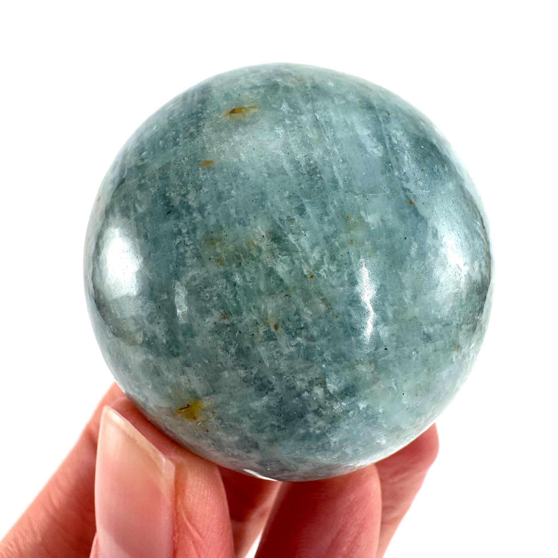 Aquamarine Sphere | Polished Crystal Ball