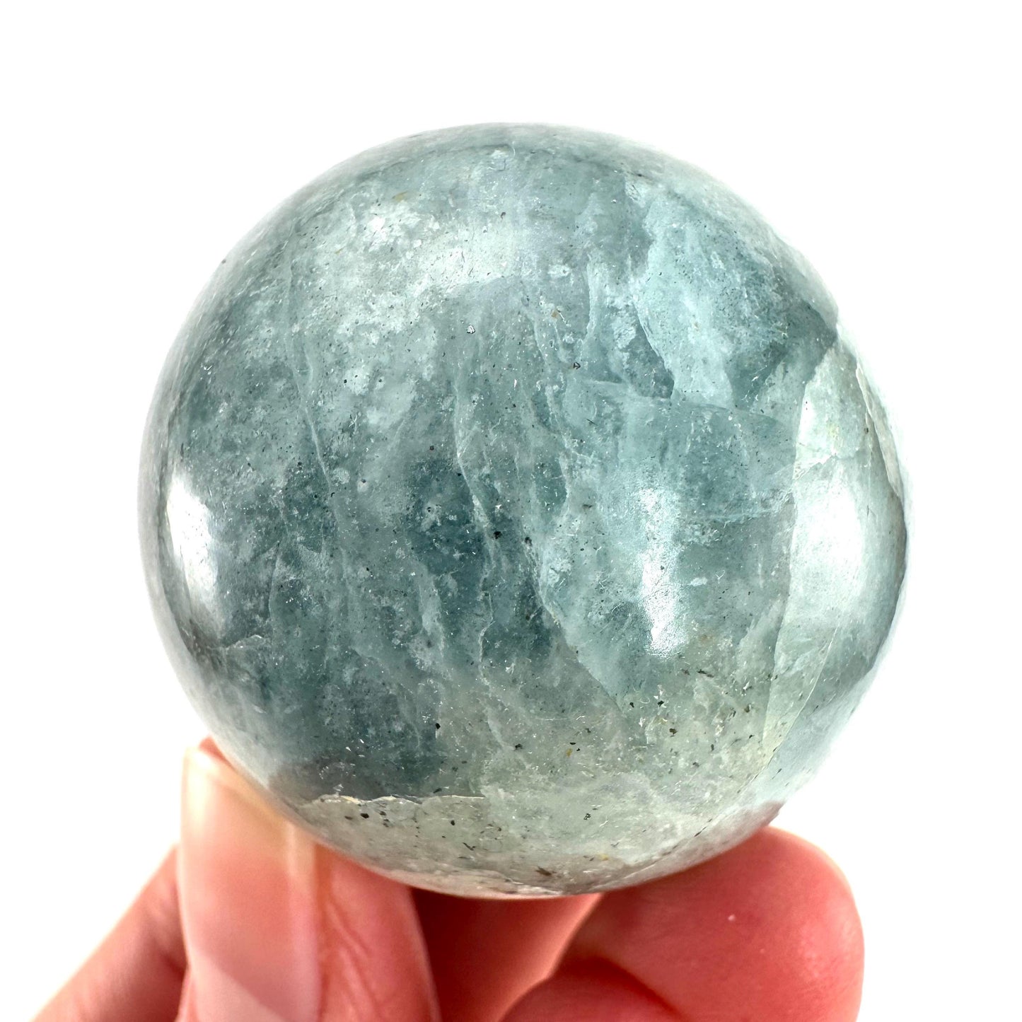 Aquamarine Sphere | Polished Crystal Ball