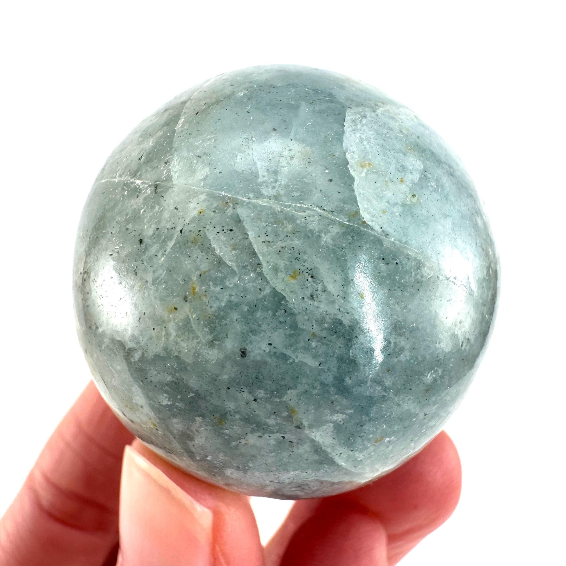 Aquamarine Sphere | Polished Crystal Ball