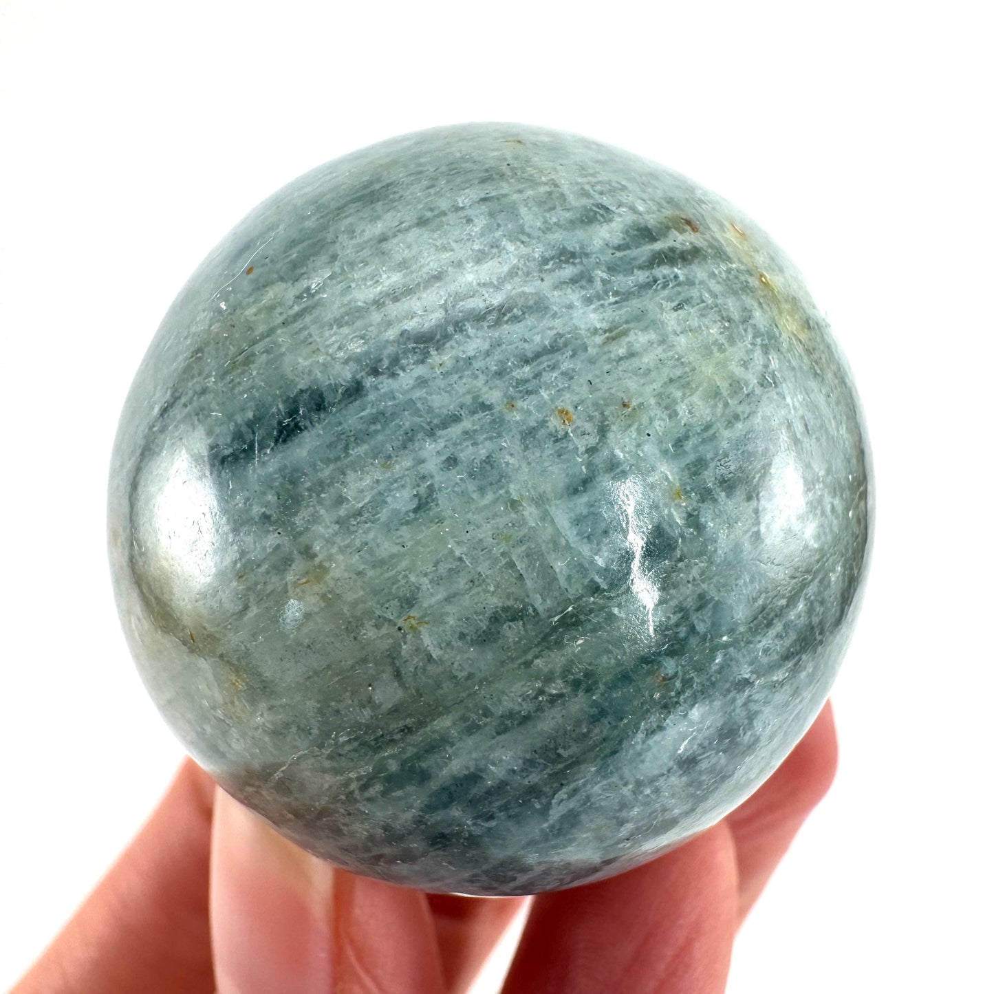Aquamarine Sphere | Polished Crystal Ball
