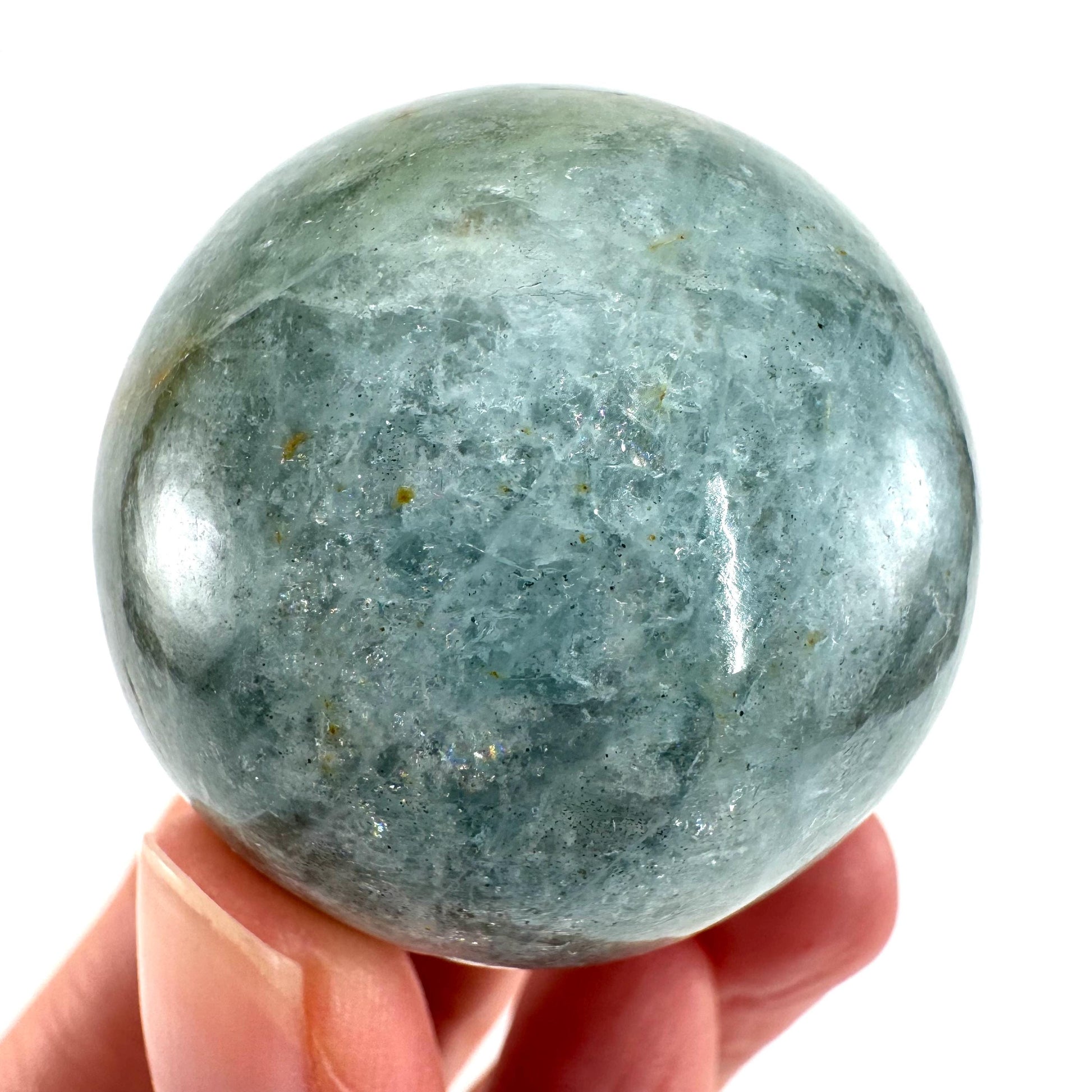 Aquamarine Sphere | Polished Crystal Ball