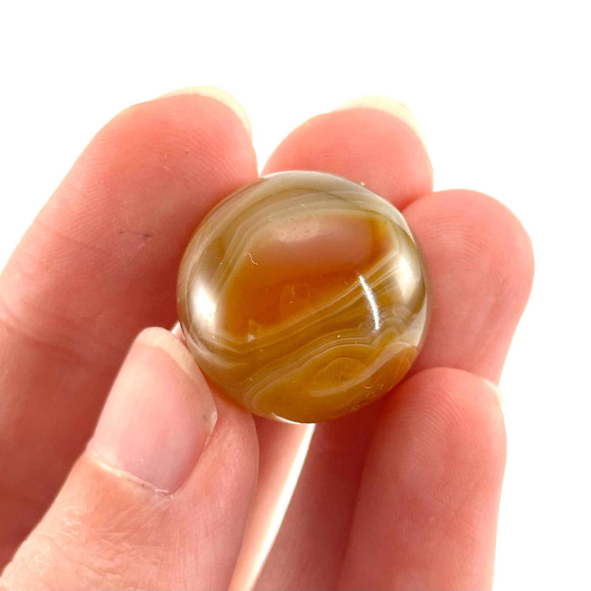 Carnelian Sphere | Red-Orange Polished Crystal Ball (Sacral Chakra)