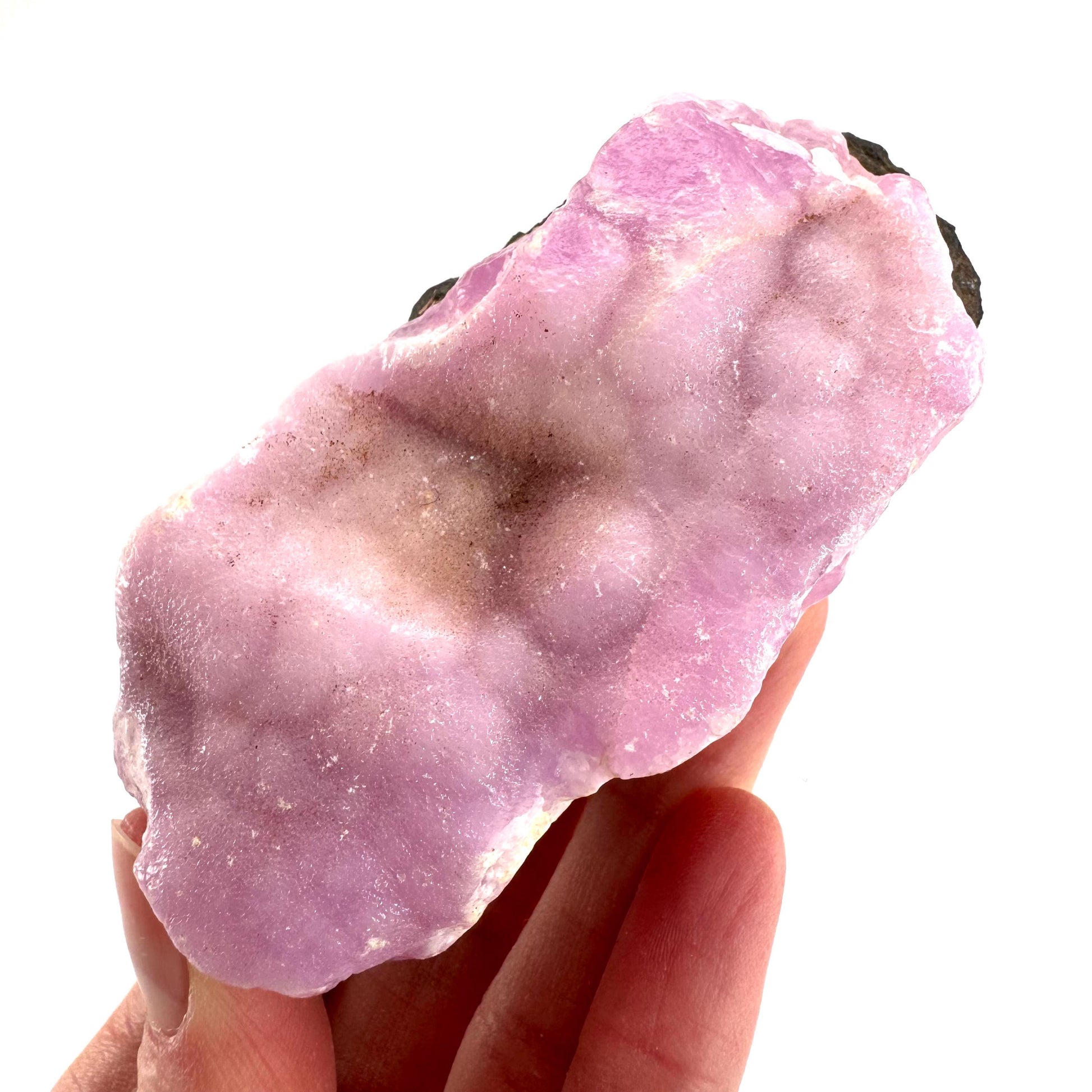 Pink Aragonite | natural crystal cluster, mineral specimen