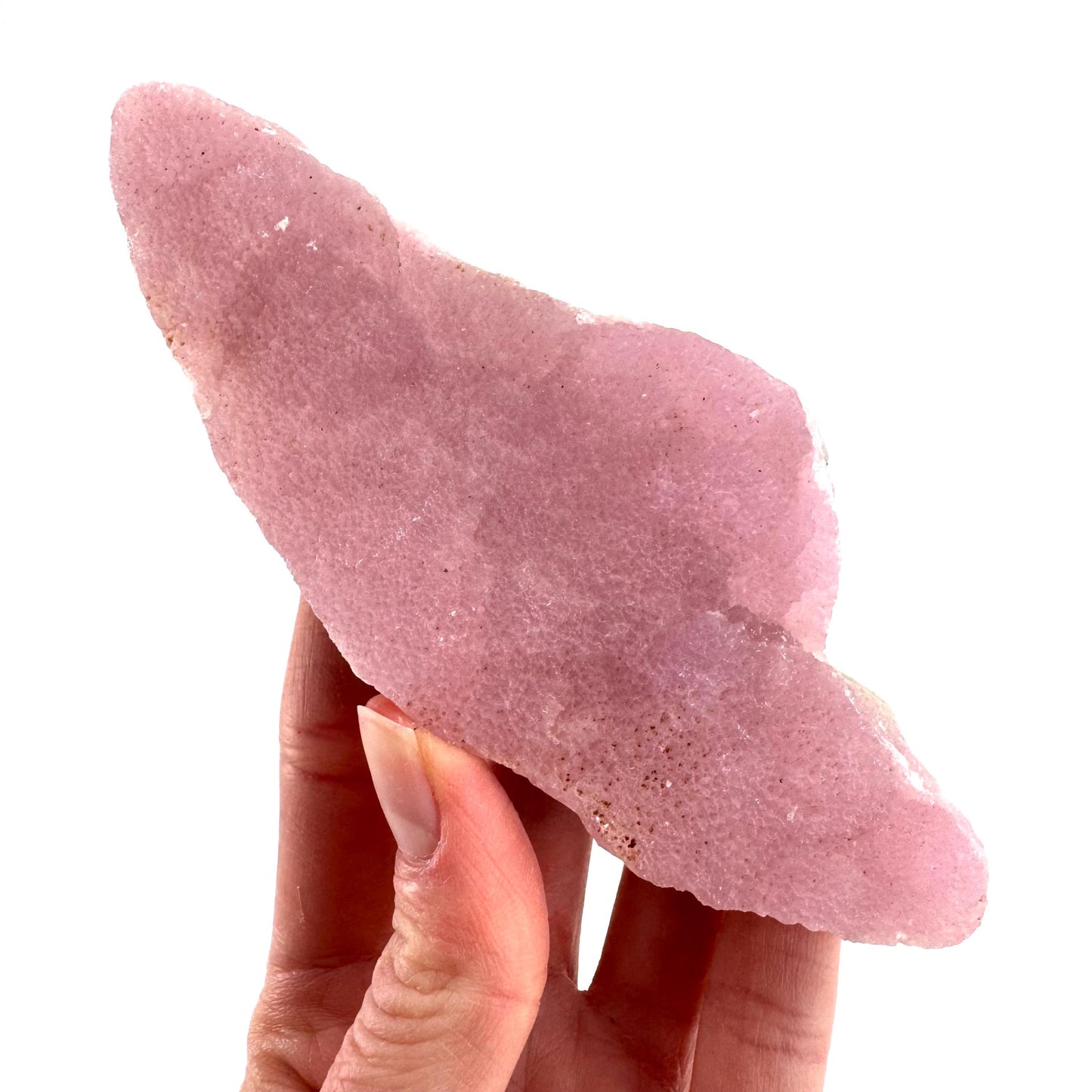 Pink Aragonite | natural crystal cluster, mineral specimen