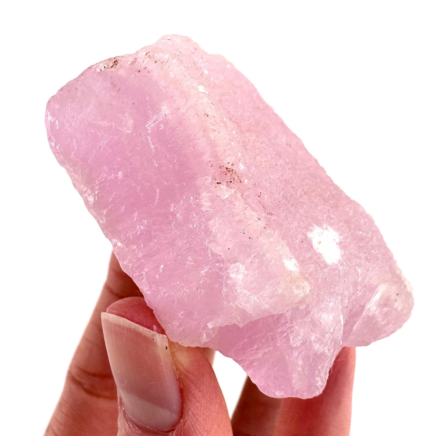 Pink Aragonite | natural crystal cluster, mineral specimen