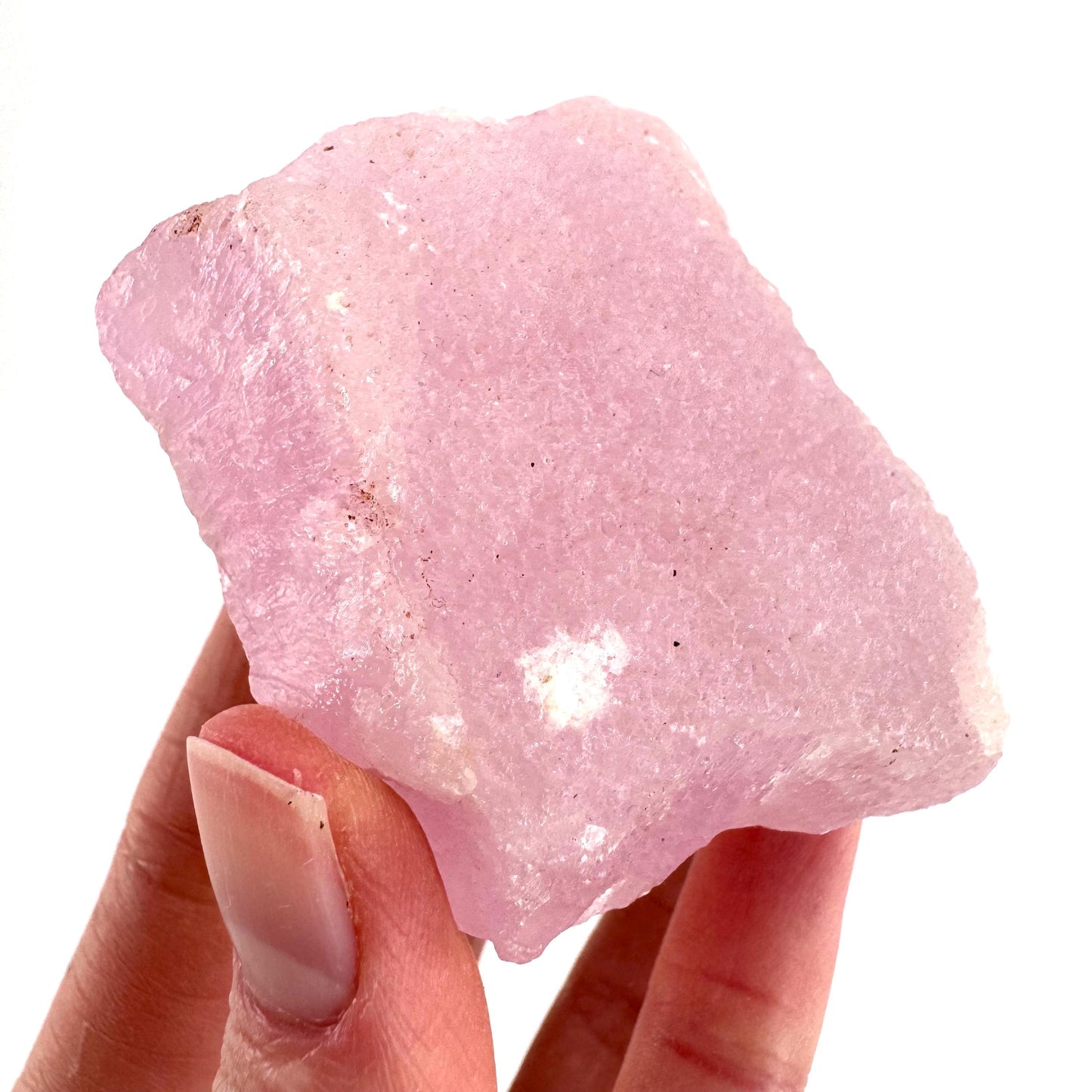 Pink Aragonite | natural crystal cluster, mineral specimen