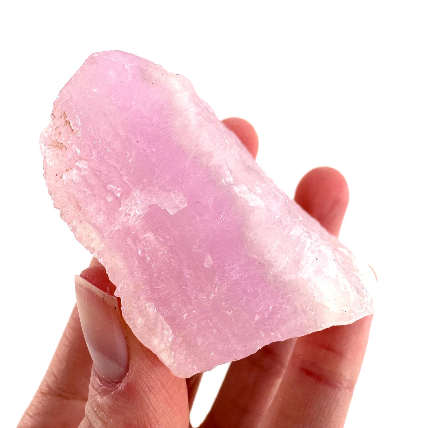 Pink Aragonite | natural crystal cluster, mineral specimen