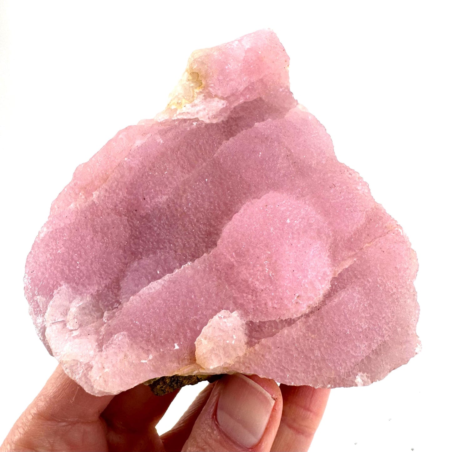 Pink Aragonite | natural crystal cluster, mineral specimen