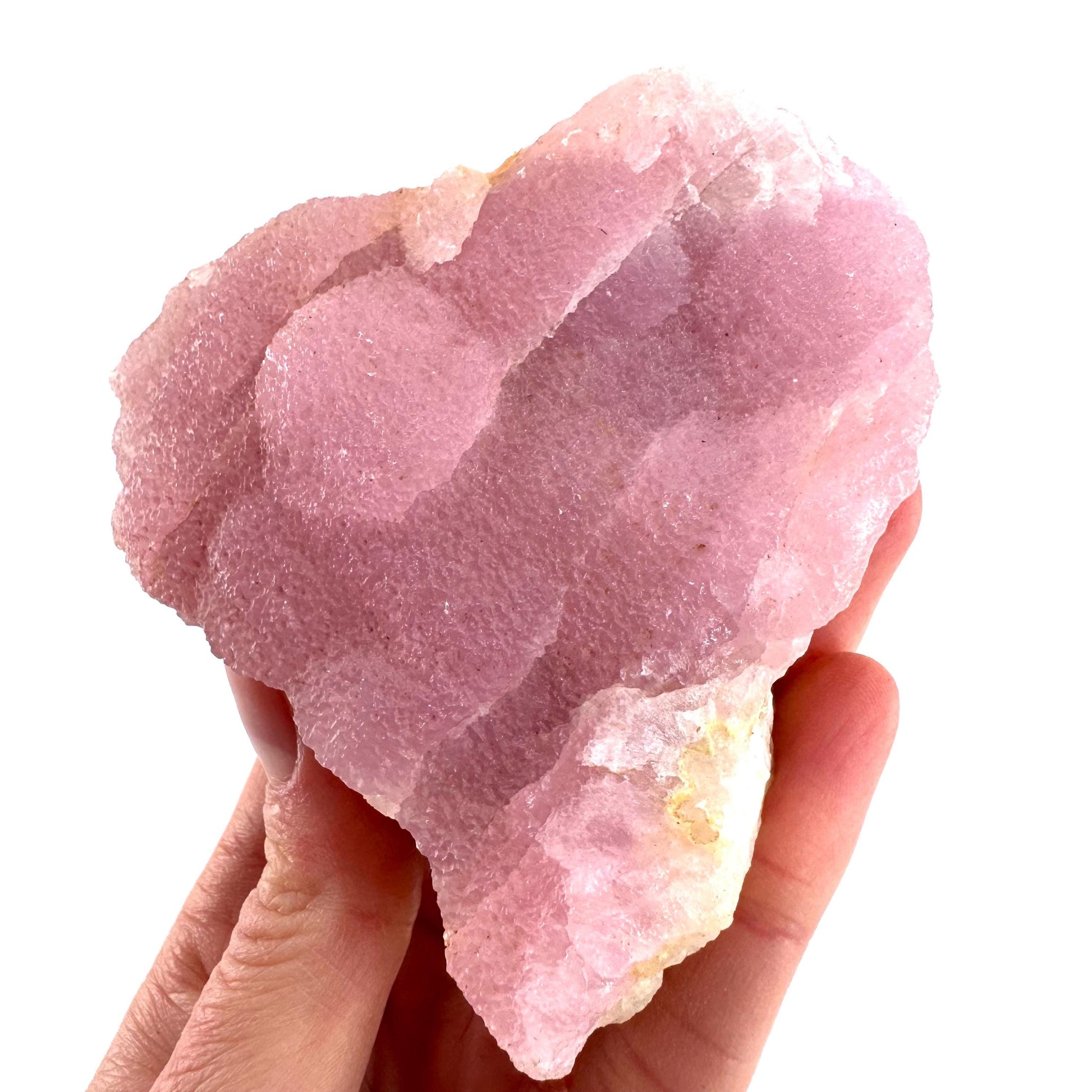 Pink Aragonite | natural crystal cluster, mineral specimen