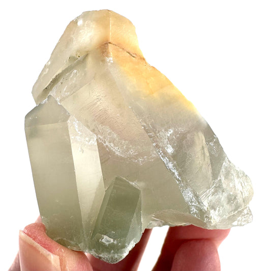 Yellow Bone Quartz | mango quartz crystal, mineral specimen from Pakistan